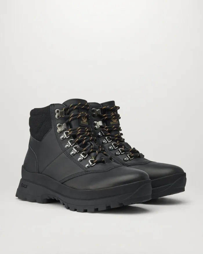 Boots Men Belstaff Scramble Hiking Boots Black Boots Men Belstaff Scramble Hiking Boots Black