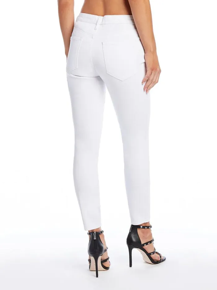 Bottoms Clothing Jessica Simpson Adored Ankle Skinny Jeans In White