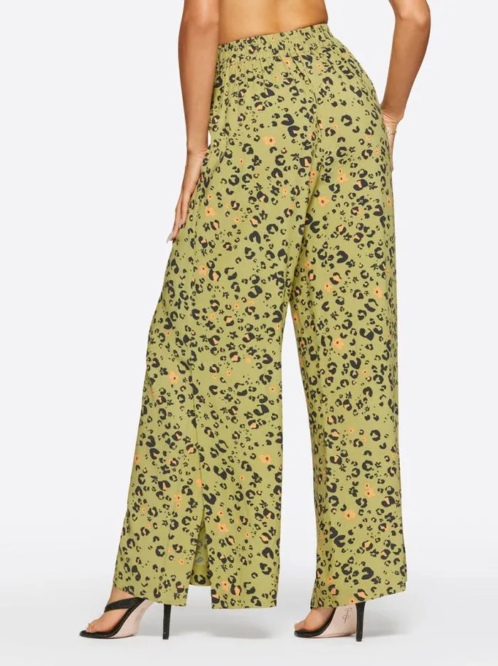 Bottoms Clothing Jessica Simpson Shaye Pant In Flora Cheetah