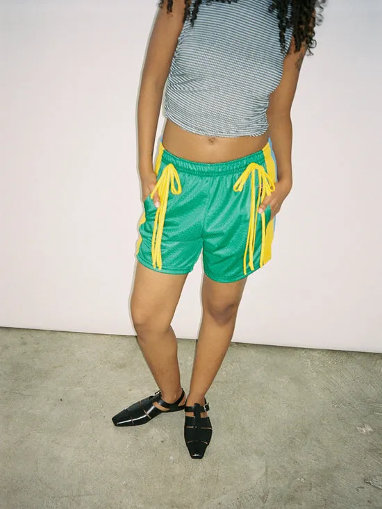 Bottoms Lacrosse Short Green Lisa Says Gah Women