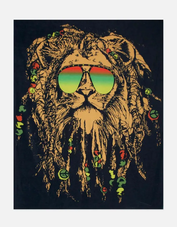 Brinkley Color Rasta Lion Black Women039s Lauren Moshi Lifestyle