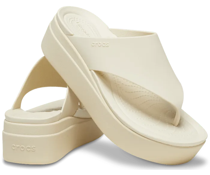 Brooklyn Flip Bone Women Crocs FlipFlops