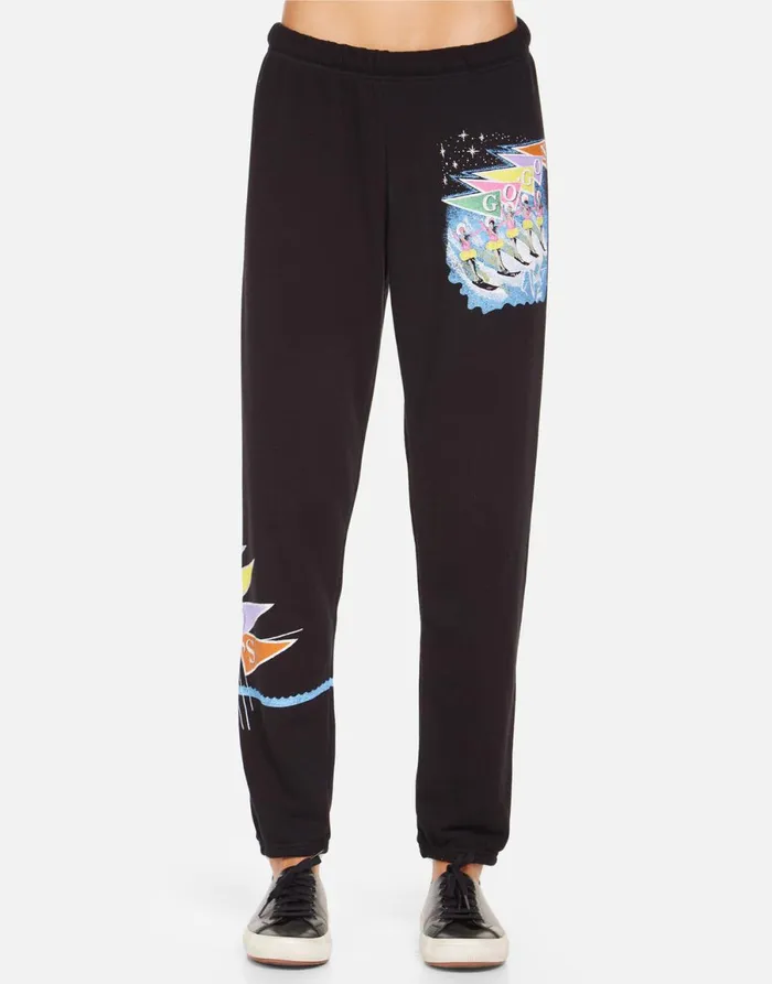 Brynn The GOGO039s Vacation Tour Black Women039s Lauren Moshi Long Sweatpants