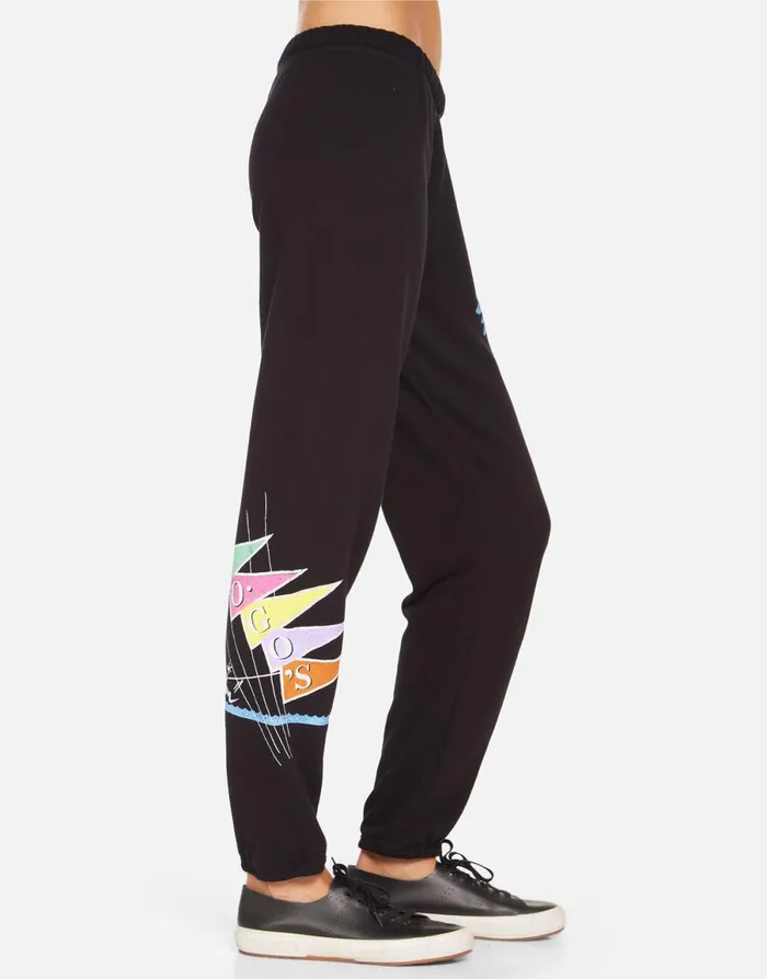 Brynn The GOGO039s Vacation Tour Black Women039s Lauren Moshi Long Sweatpants