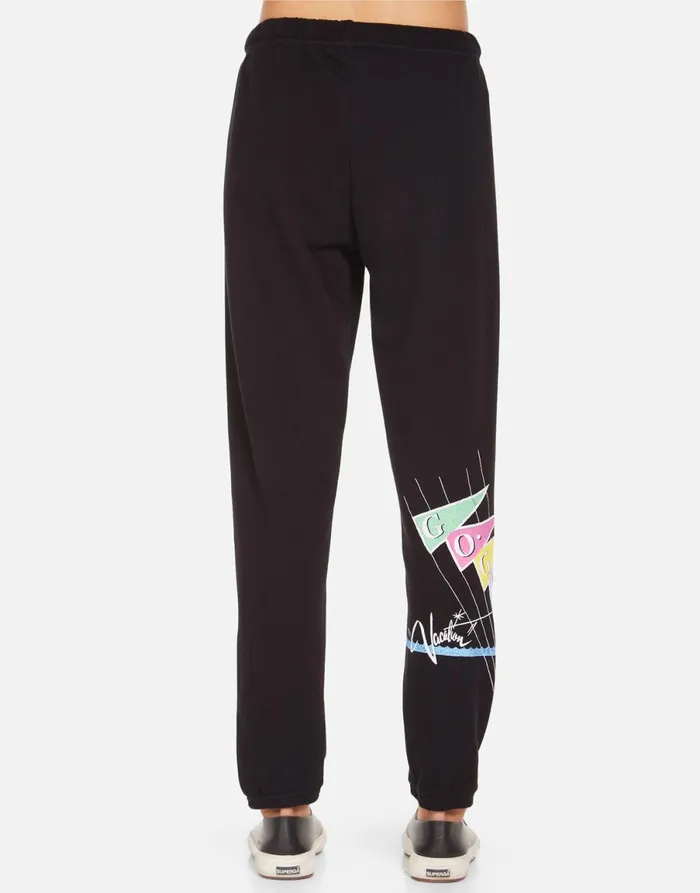 Brynn The GOGO039s Vacation Tour Black Women039s Lauren Moshi Long Sweatpants