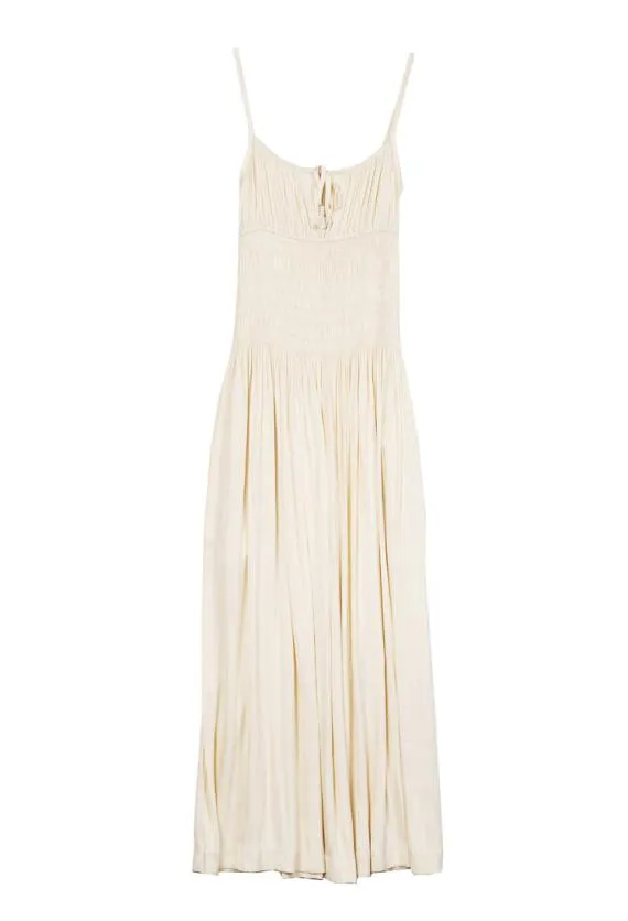 Ciao Lucia Long Dresses Barbara Dress Ivory 8211 Women