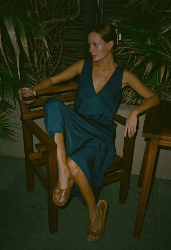 Ciao Lucia Long Dresses Silvana Dress Midnight 8211 Women