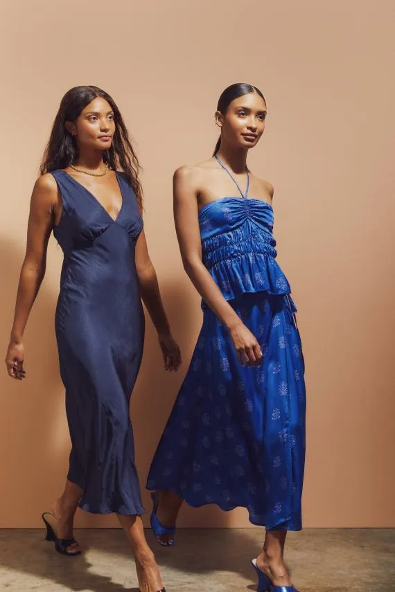 Ciao Lucia Long Dresses Silvana Dress Midnight 8211 Women
