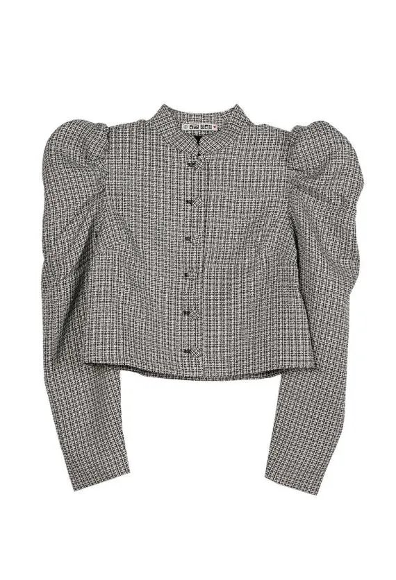 Ciao Lucia Long Sleeve Tops Fernanda Jacket Tweed 8211 Women