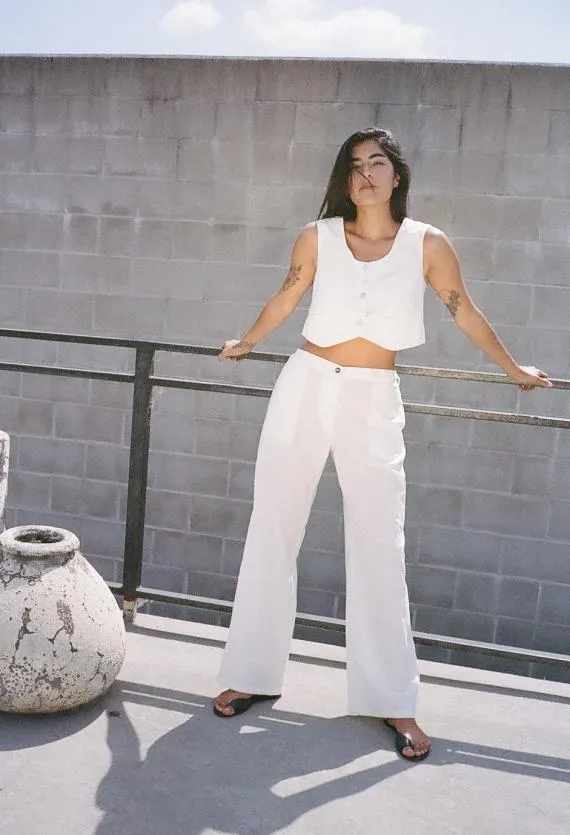 Ciao Lucia Pants Enzo Pant White 8211 Women