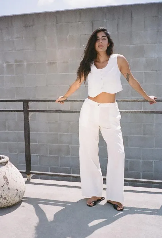 Ciao Lucia Pants Enzo Pant White 8211 Women