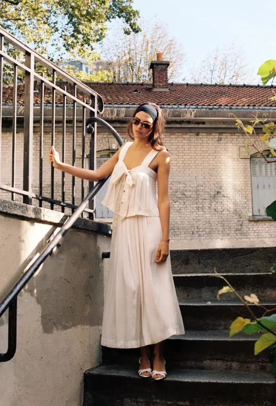 Ciao Lucia Sleeveless Tops Josefa Top Ivory 8211 Women