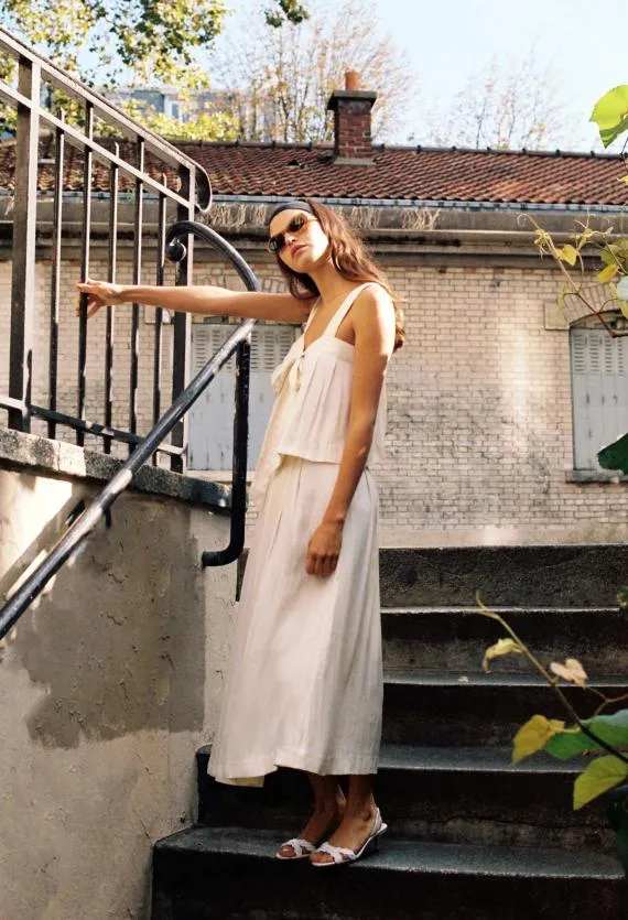 Ciao Lucia Sleeveless Tops Josefa Top Ivory 8211 Women