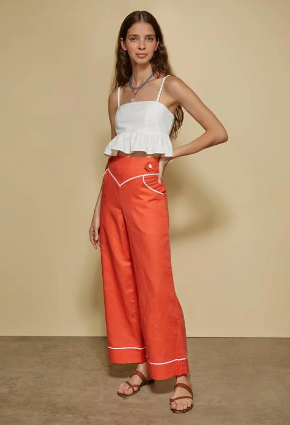 Ciao Lucia Sleeveless Tops Tuva Top White 8211 Women