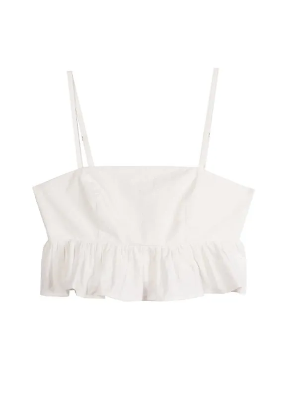 Ciao Lucia Sleeveless Tops Tuva Top White 8211 Women