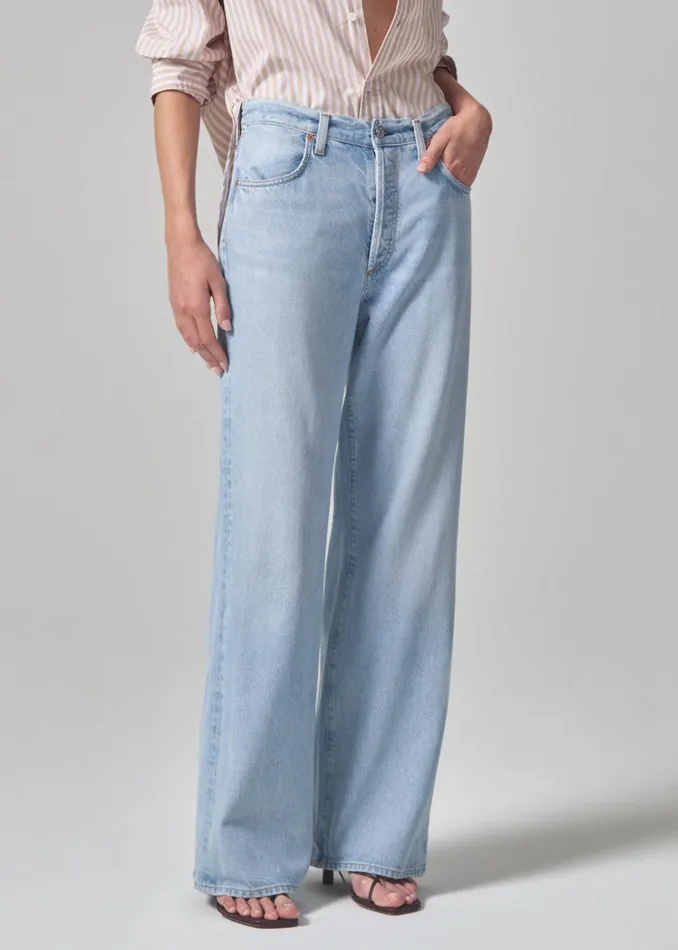 Citizens Of Humanity Annina High Rise Wide Leg 30034 In Alemayde Women Jeans