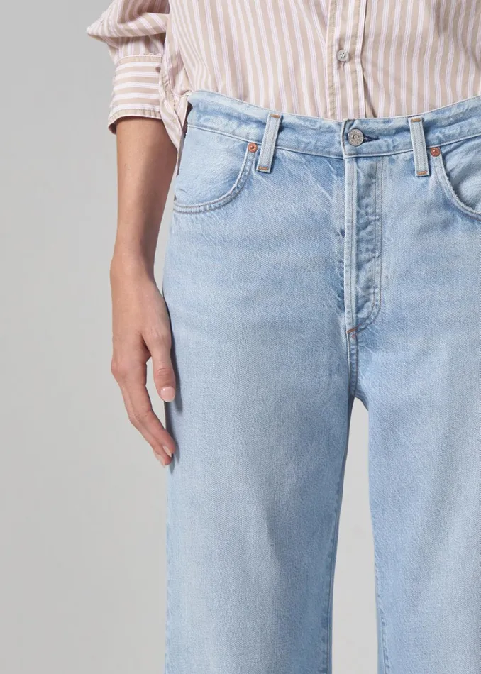 Citizens Of Humanity Annina High Rise Wide Leg 30034 In Alemayde Women Jeans