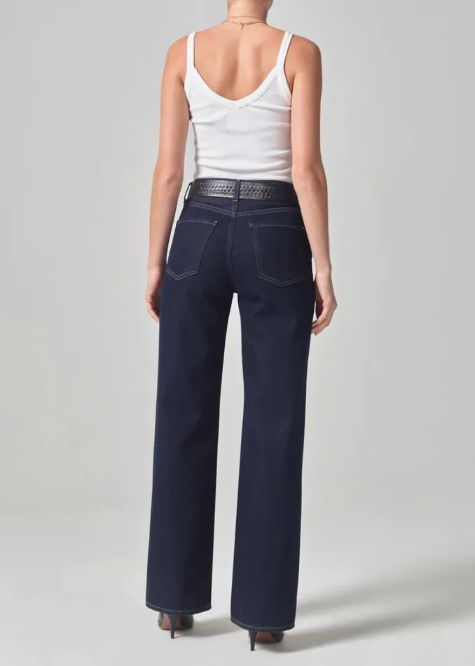 Citizens Of Humanity Annina High Rise Wide Leg 30034 In Hudson Women Jeans