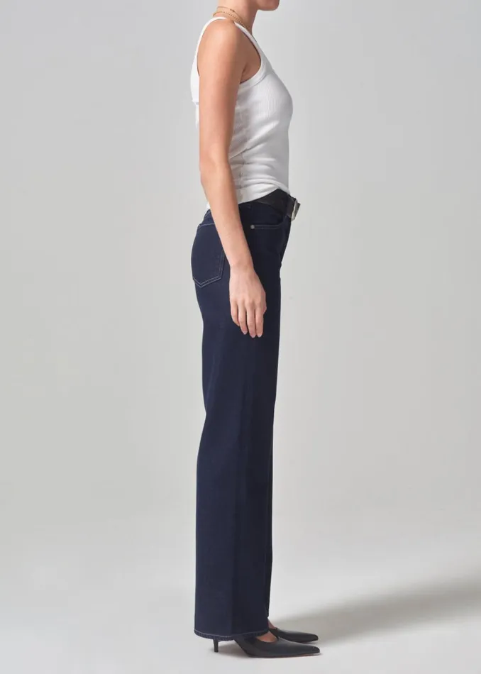 Citizens Of Humanity Annina High Rise Wide Leg 30034 In Hudson Women Jeans