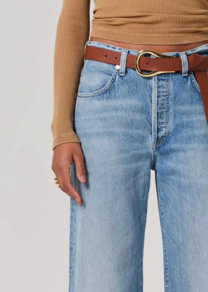Citizens Of Humanity Annina High Rise Wide Leg 30034 In Meuse Women Jeans