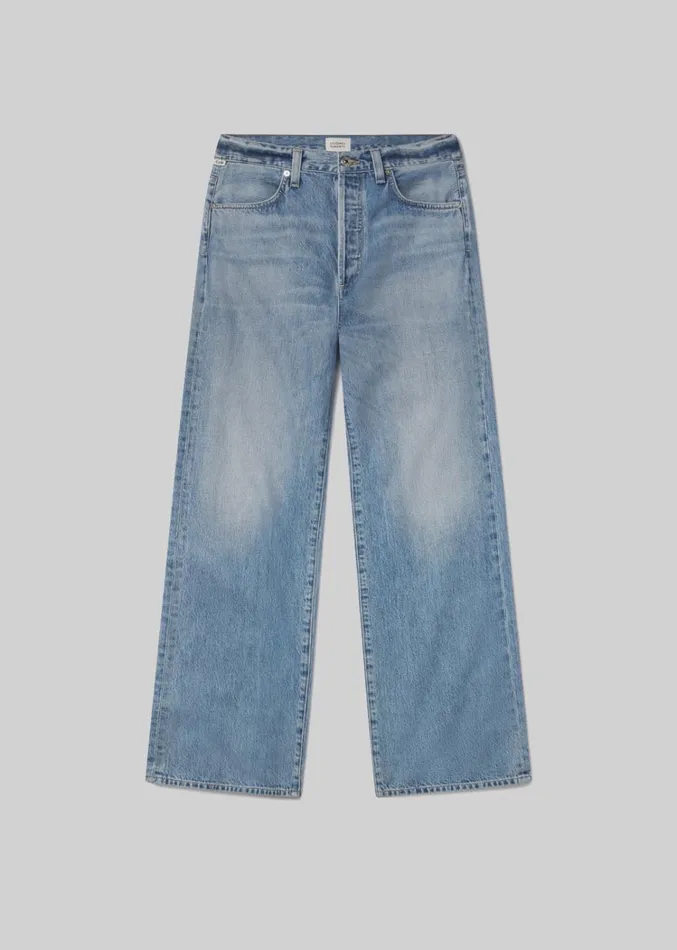 Citizens Of Humanity Annina High Rise Wide Leg 30034 In Meuse Women Jeans