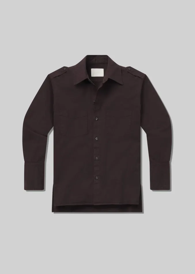 Citizens Of Humanity Ari Shirt In Clove Women Tops