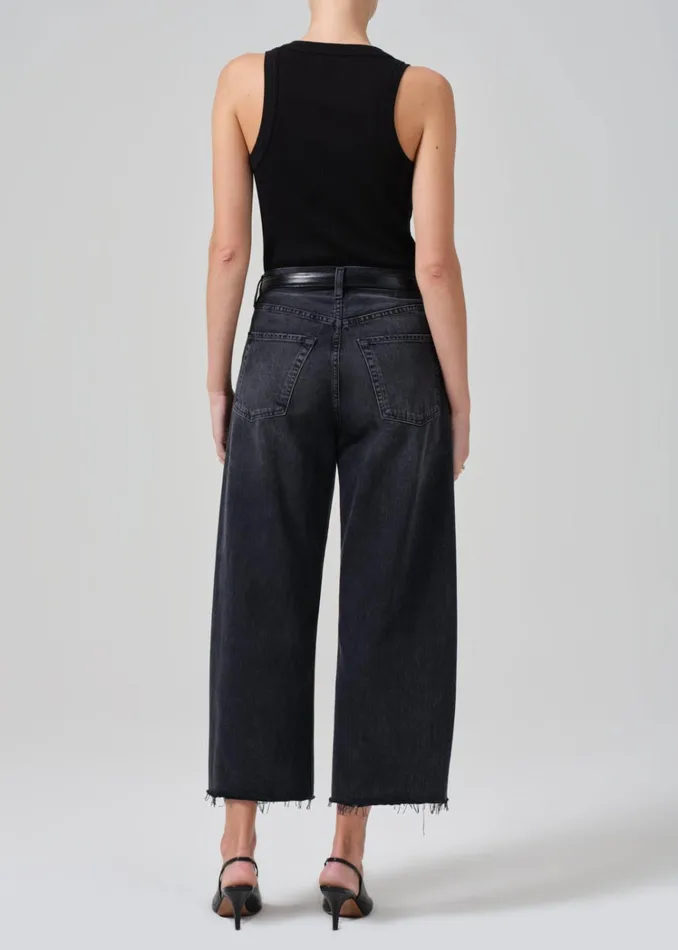 Citizens Of Humanity Ayla Raw Hem Crop In Bronson Women Jeans