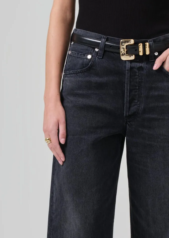 Citizens Of Humanity Ayla Raw Hem Crop In Bronson Women Jeans