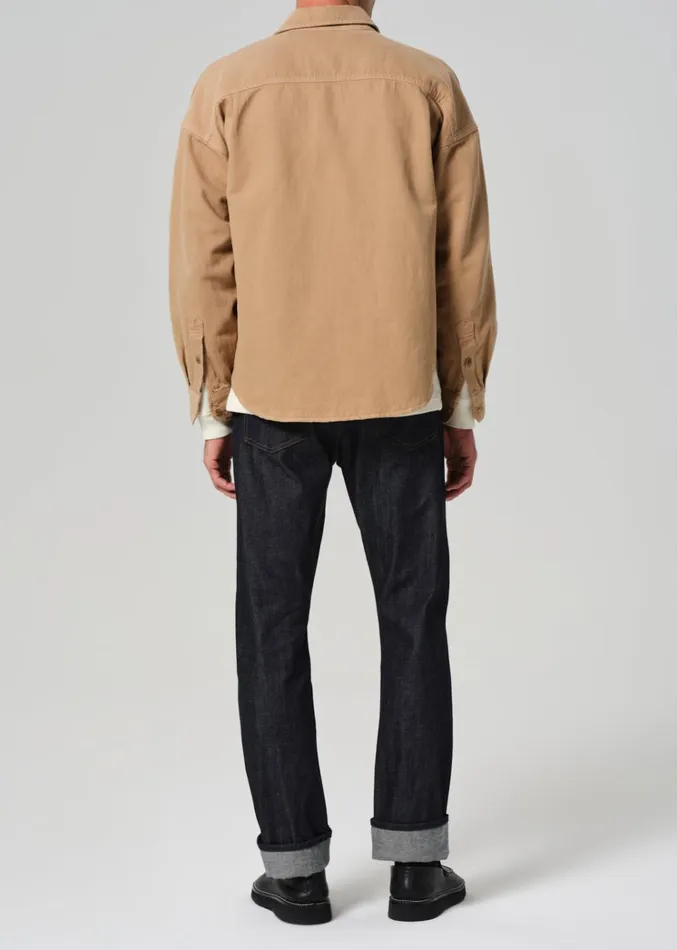 Citizens Of Humanity Elijah Straight Archive In Raw Selvedge Men Jeans
