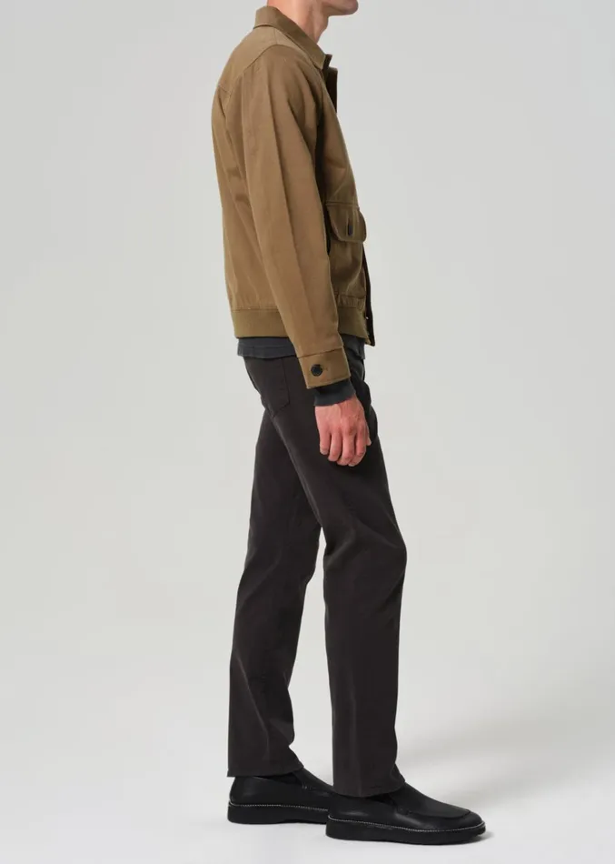Citizens Of Humanity Elijah Straight California Bedford In Charred Cedar Men Pants