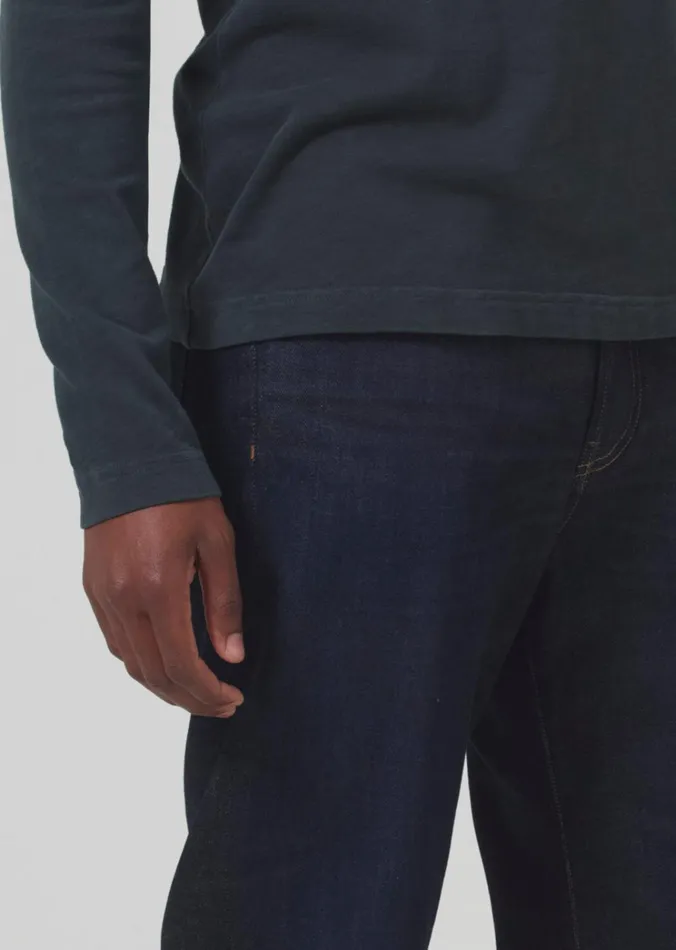 Citizens Of Humanity Elijah Straight Cashmere Denim In Falcon Men Jeans