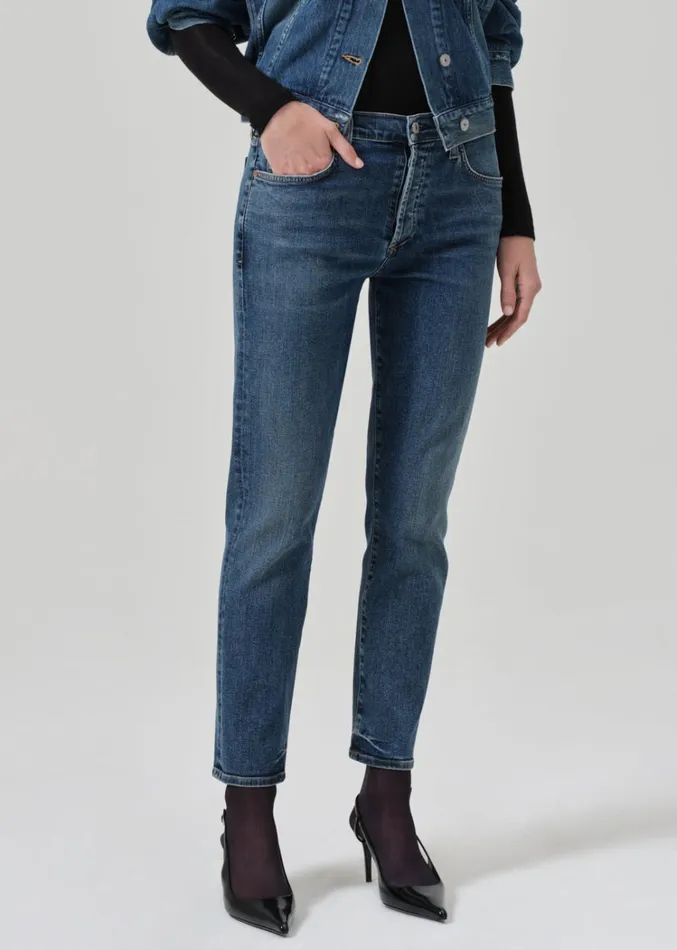 Citizens Of Humanity Emerson Mid Rise Relaxed 27034 In Long Weekend Women Jeans