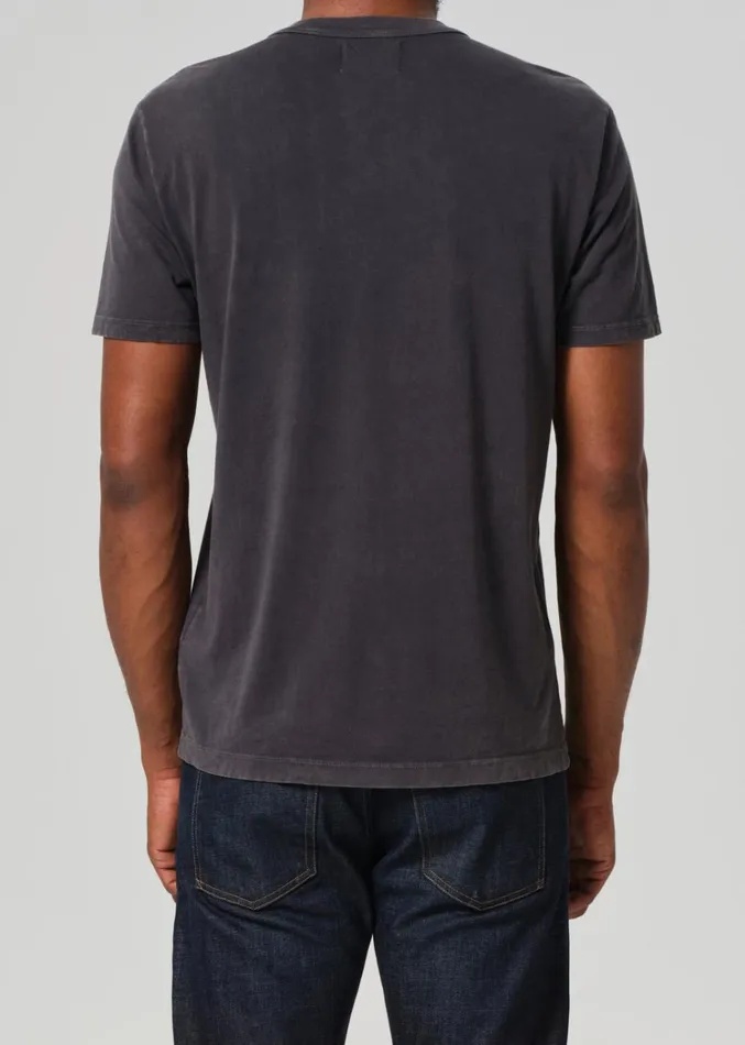 Citizens Of Humanity Everyday Short Sleeve Tee In Charcoal Men Shirts