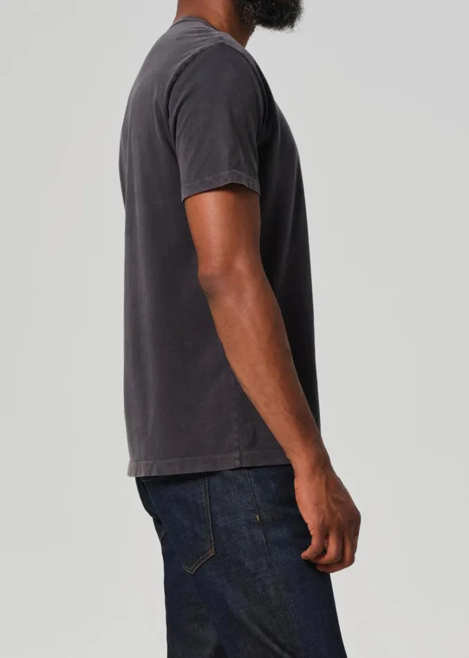 Citizens Of Humanity Everyday Short Sleeve Tee In Charcoal Men Shirts