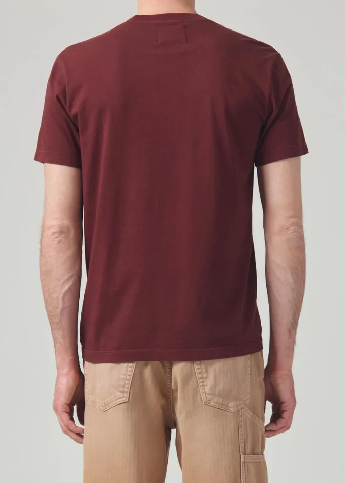 Citizens Of Humanity Everyday Short Sleeve Tee In Smoked Hazel Men Shirts