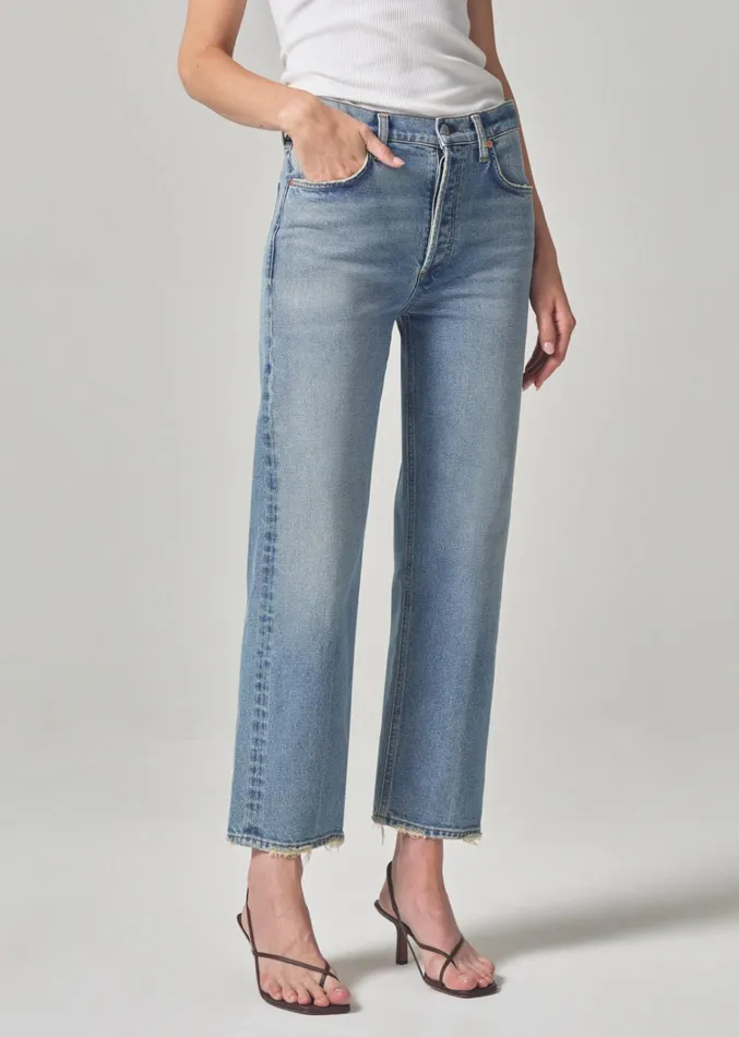 Citizens Of Humanity Florence Wide Straight In Fontana Women Jeans