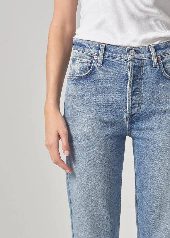 Citizens Of Humanity Florence Wide Straight In Fontana Women Jeans