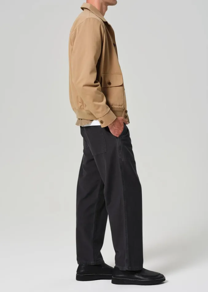 Citizens Of Humanity Hayden Relaxed Utility Pant In Charred Cedar Men Pants