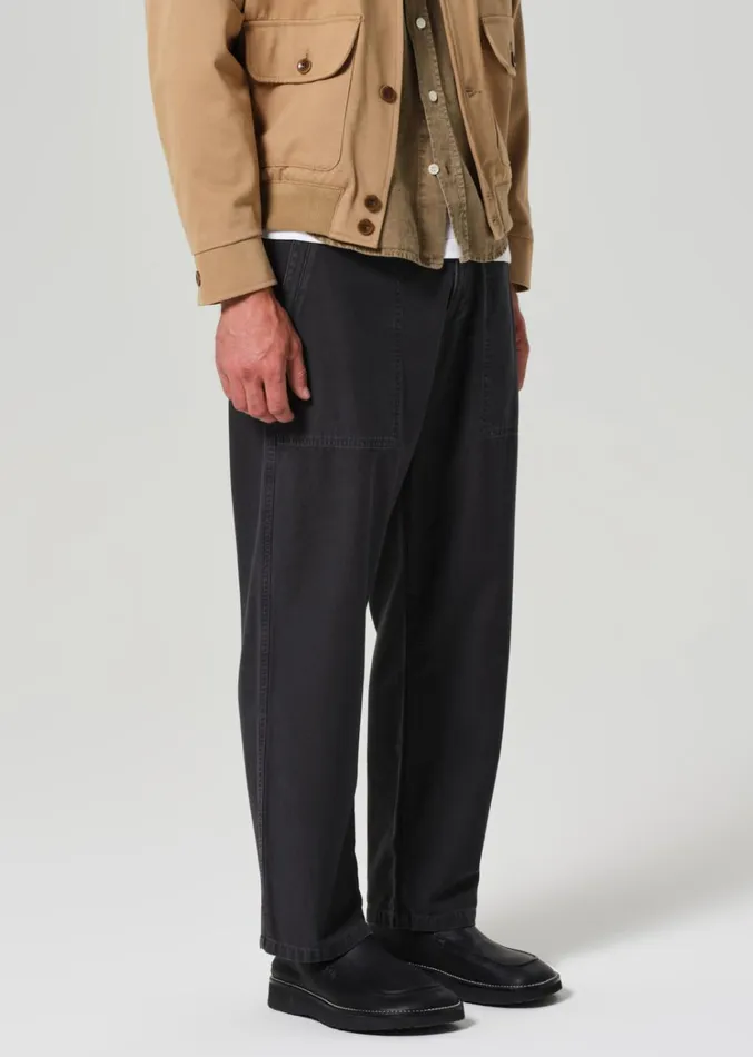 Citizens Of Humanity Hayden Relaxed Utility Pant In Charred Cedar Men Pants