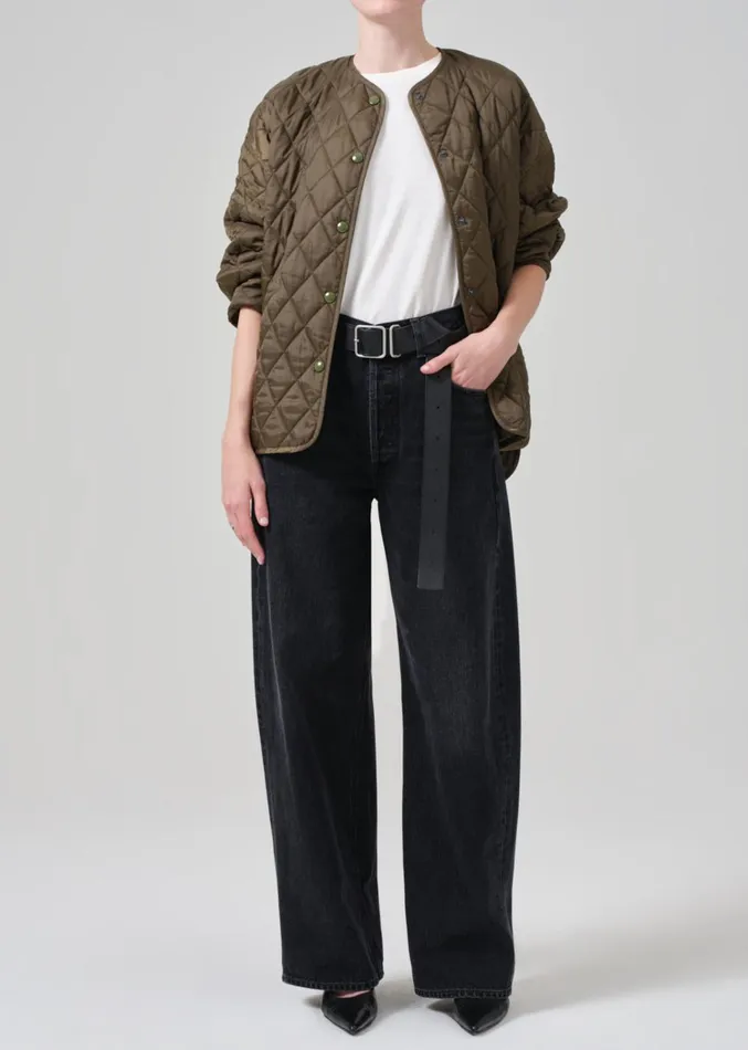 Citizens Of Humanity Huntleigh Quilted Coat In Army Women Jackets and Coats