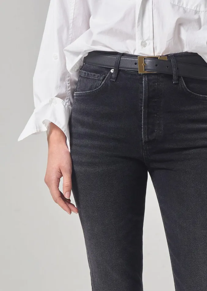 Citizens Of Humanity Jolene High Rise Vintage Slim In Stormy Women Jeans