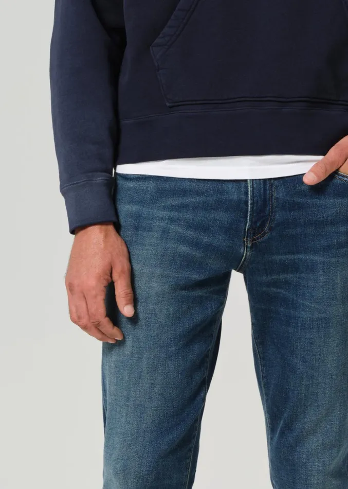 Citizens Of Humanity London Tapered Slim Cashmere Denim In Cyrus Men Jeans