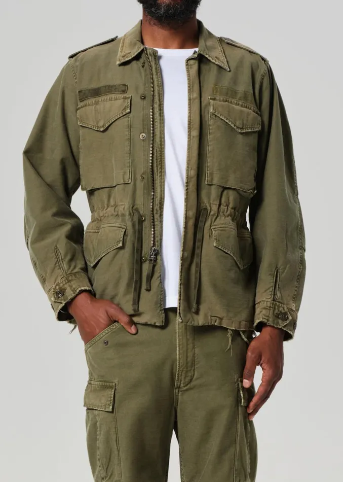 Citizens Of Humanity M51 Utility Jacket In Hiro Green Men Jackets