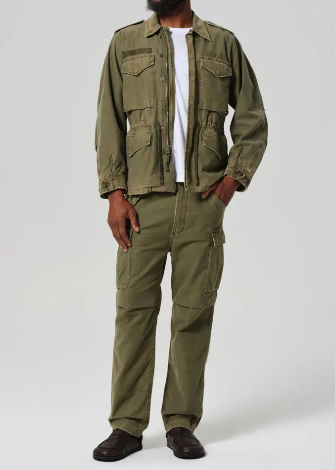 Citizens Of Humanity M51 Utility Jacket In Hiro Green Men Jackets