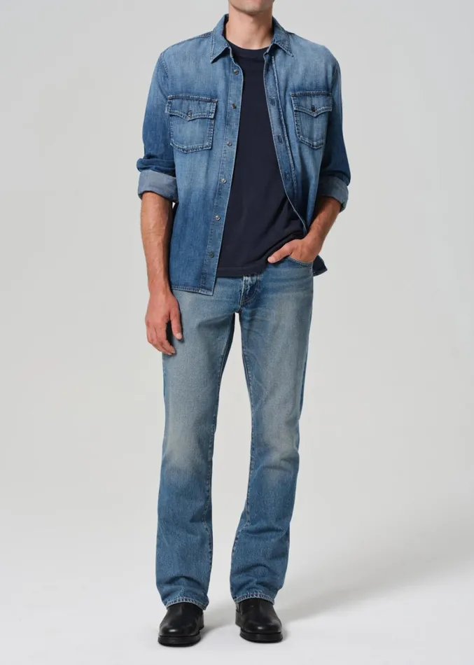 Citizens Of Humanity Milo Classic Boot Archive In Dando Men Jeans