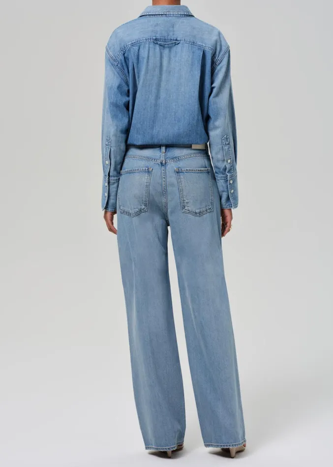 Citizens Of Humanity Paloma Baggy In Chalice Women Jeans