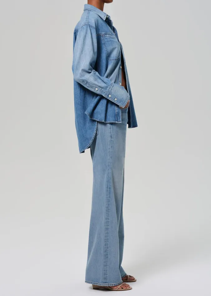 Citizens Of Humanity Paloma Baggy In Chalice Women Jeans