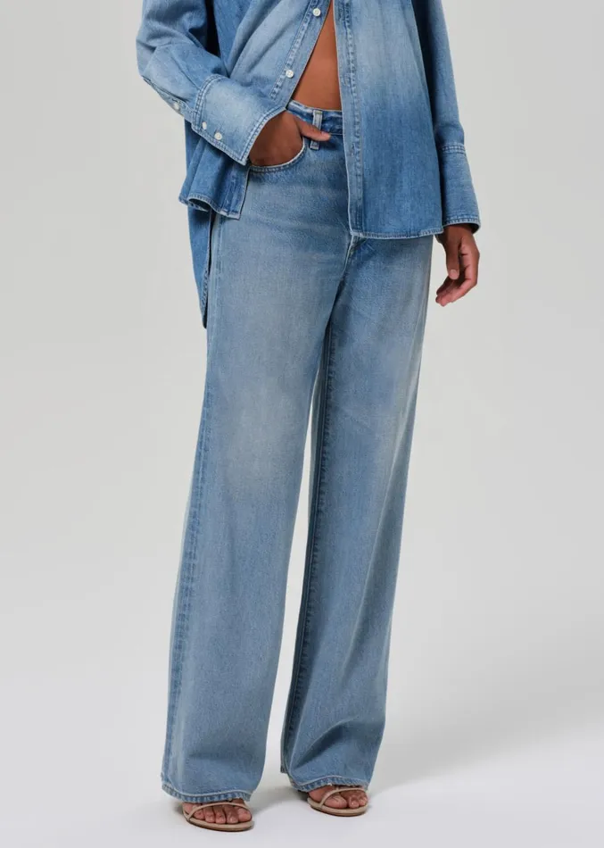 Citizens Of Humanity Paloma Baggy In Chalice Women Jeans