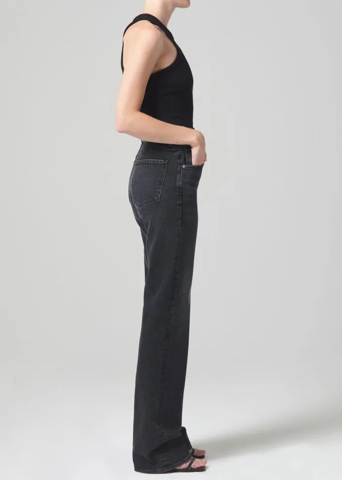 Citizens Of Humanity Vidia Mid Rise Boot In Stormy Women Jeans