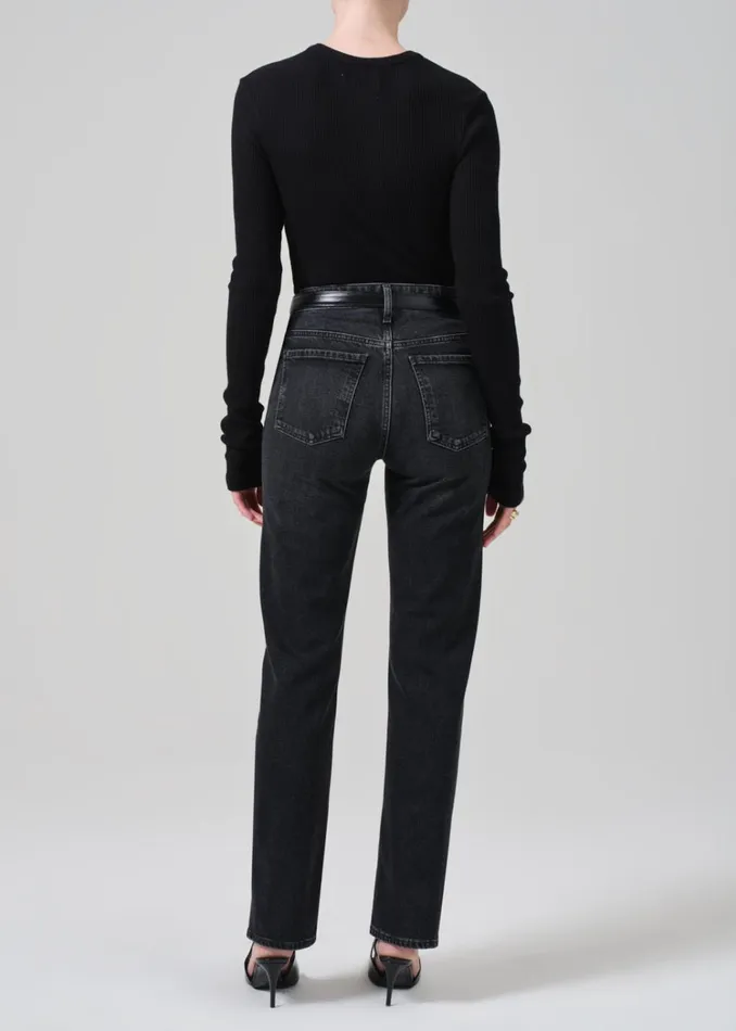 Citizens Of Humanity Zurie Straight In Stormy Women Jeans